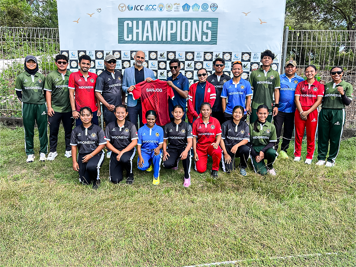 ICC CEO SANJOG GUPTA VISITS CRICKET INDONESIA IN BALI